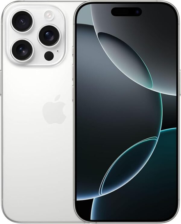 Apple iPhone 16 Pro (128 Go) - Titane Blanc