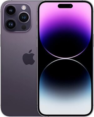 Apple iPhone 14 Pro Max, 128 Go, Deep Purple (Reconditionné)