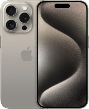 Apple iPhone 15 Pro, 512 Go - Titane Naturel - (Reconditionné)