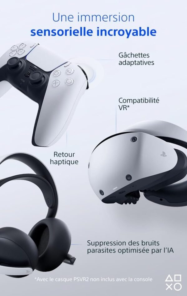 Playstation Sony, Pack Console PS5 Slim Édition Standard, avec 1 Manette Sans Fil DualSense + Jeu Astro Bot (code de téléchargement) - Édition limitée – Image 3