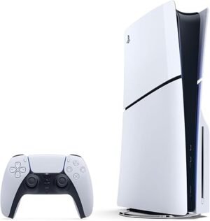 Playstation Sony, 5 Édition Standard, PS5 avec 1 Manette Sans Fil DualSense, Couleur : Blanche